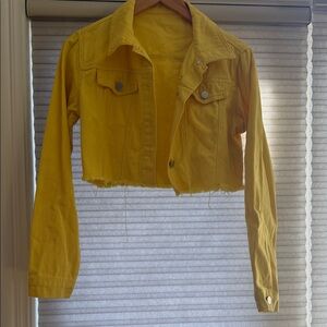 SHEIN Yellow Garment with Branded Size Tag